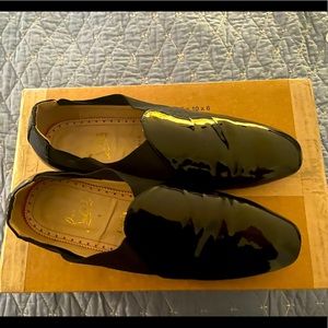 Christian Louboutin Tuxedo Flat Shoes Size 45